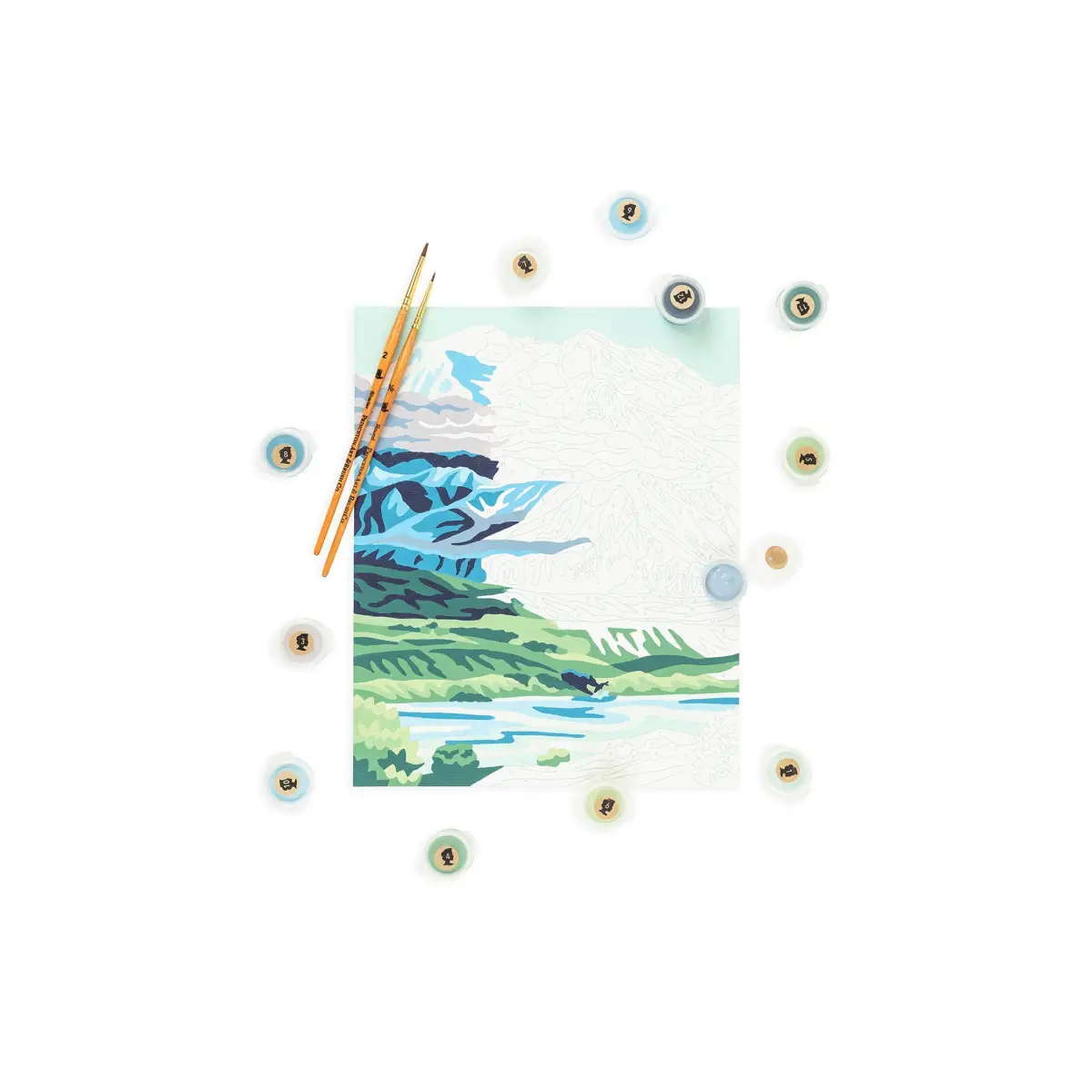 Paint by Number Kit - Denali National Park - Elle Crée
