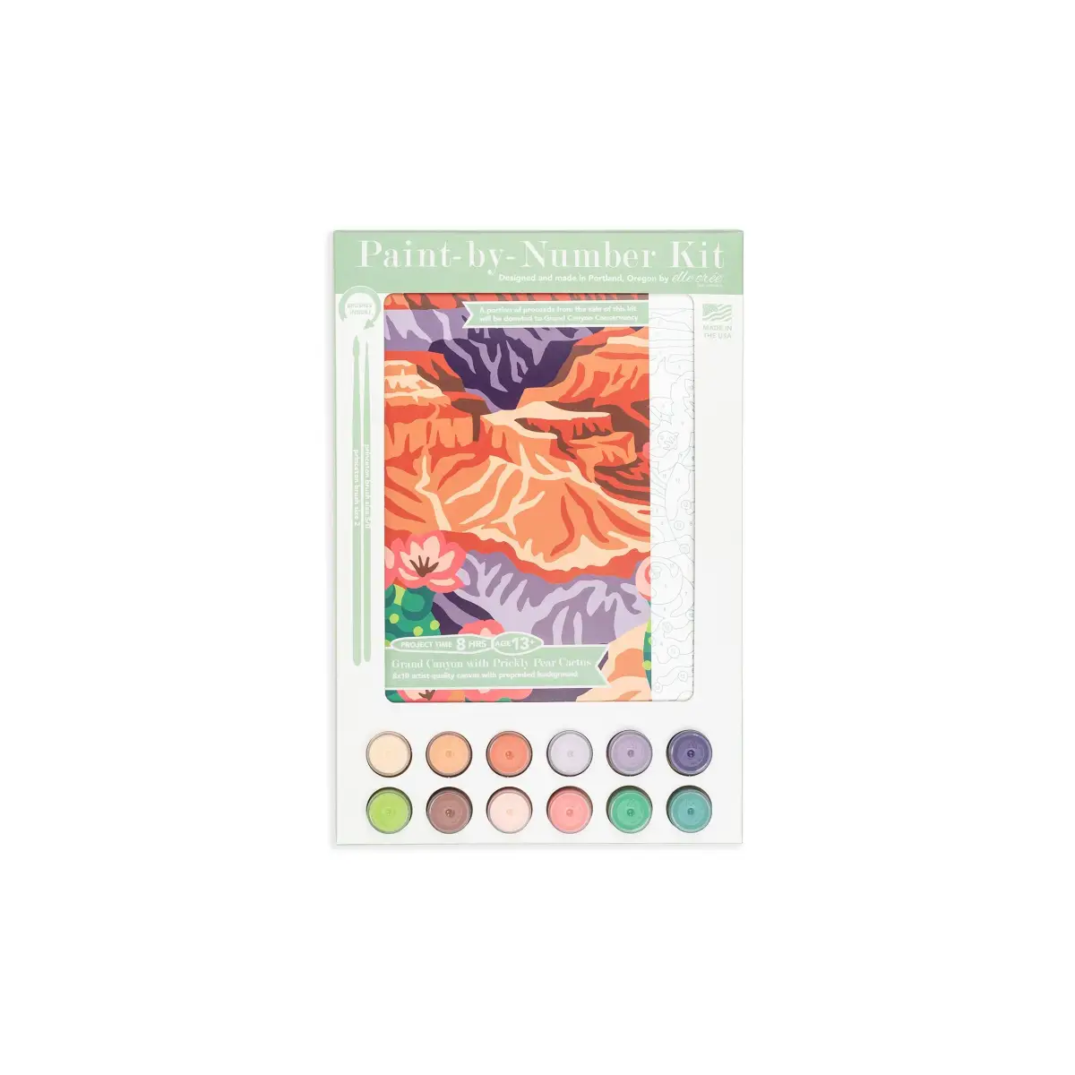 Paint by Number Kit - Grand Canyon National Park - Elle Crée