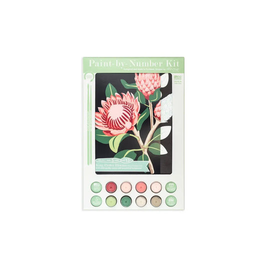 Paint by Number Kit - King Protea Blooms - Elle Crée