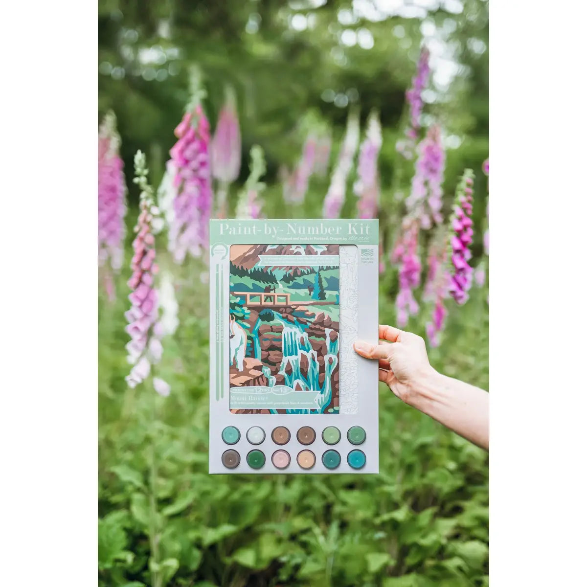 Paint by Number Kit - Mount Rainier National Park - Elle Crée