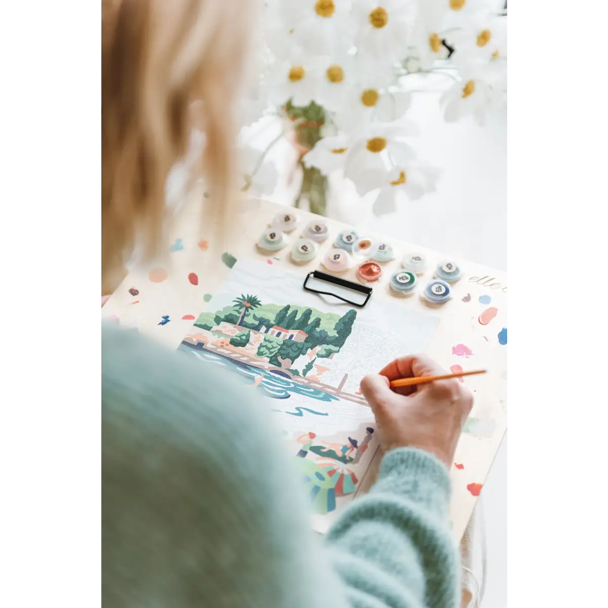 Paint by Number Kit - Riviera Romp - Elle Crée