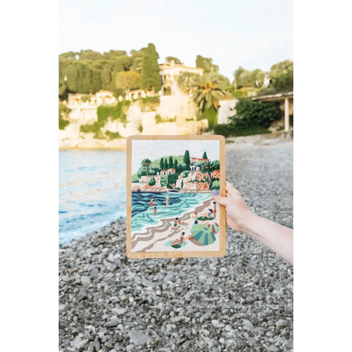 Paint by Number Kit - Riviera Romp - Elle Crée