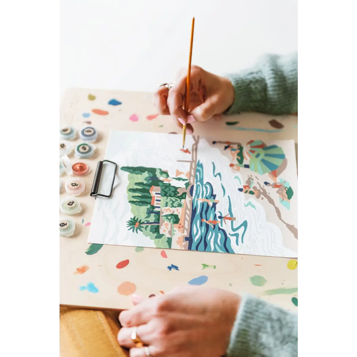 Paint by Number Kit - Riviera Romp - Elle Crée