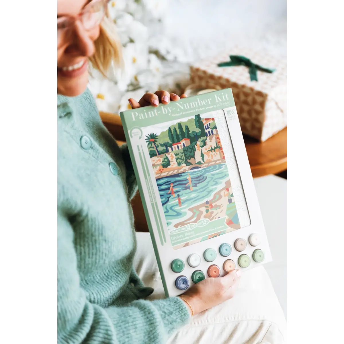 Paint by Number Kit - Riviera Romp - Elle Crée