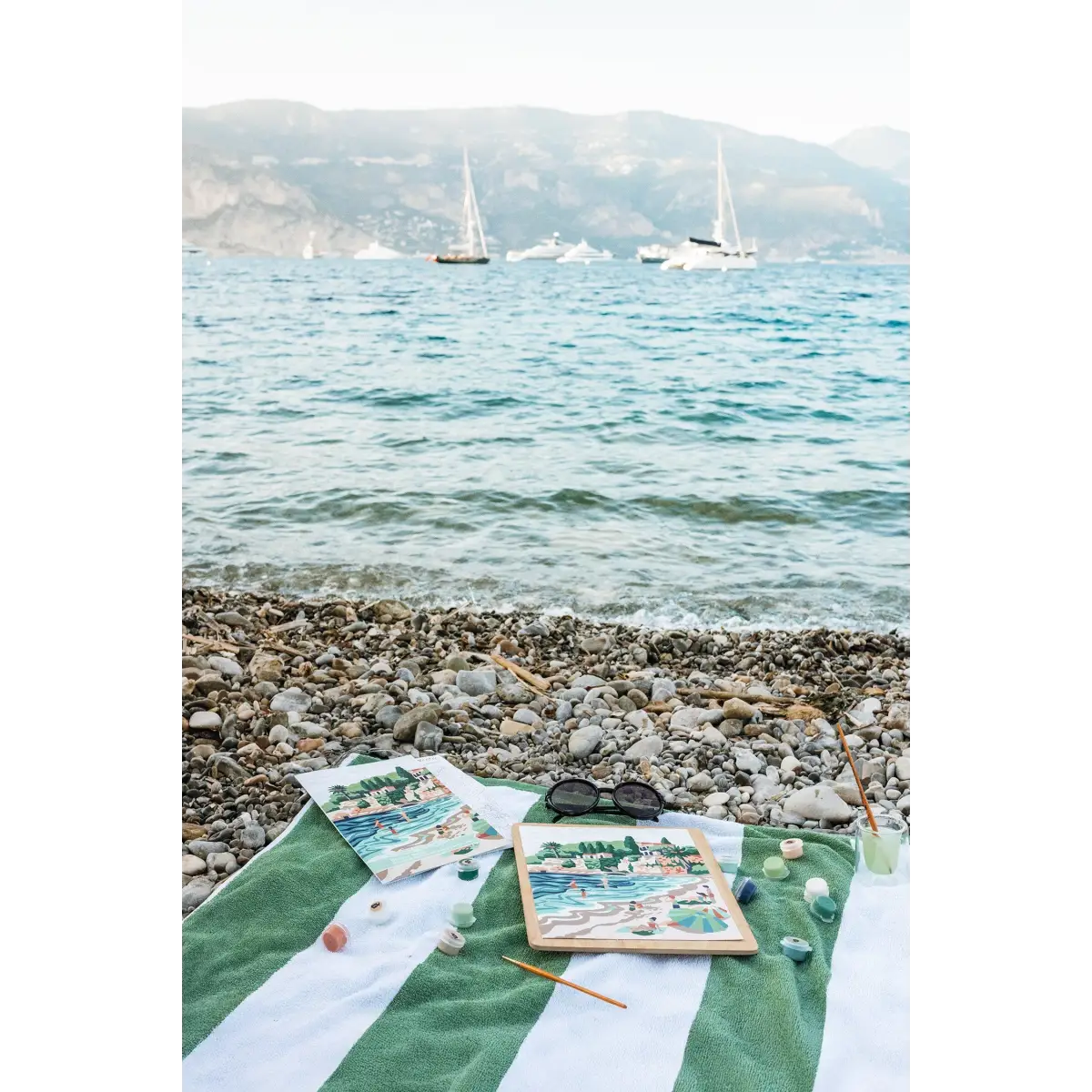 Paint by Number Kit - Riviera Romp - Elle Crée