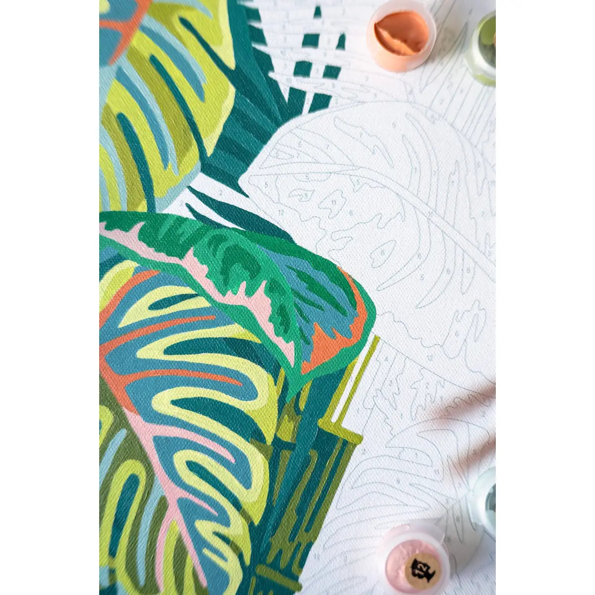 Paint by Number Kit - Vintage Verde - Elle Crée
