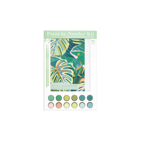 Paint by Number Kit - Vintage Verde - Elle Crée