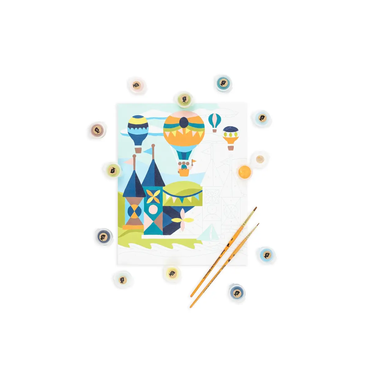Paint by Number Kit - World of Whimsy - 8x10 - Elle Crée