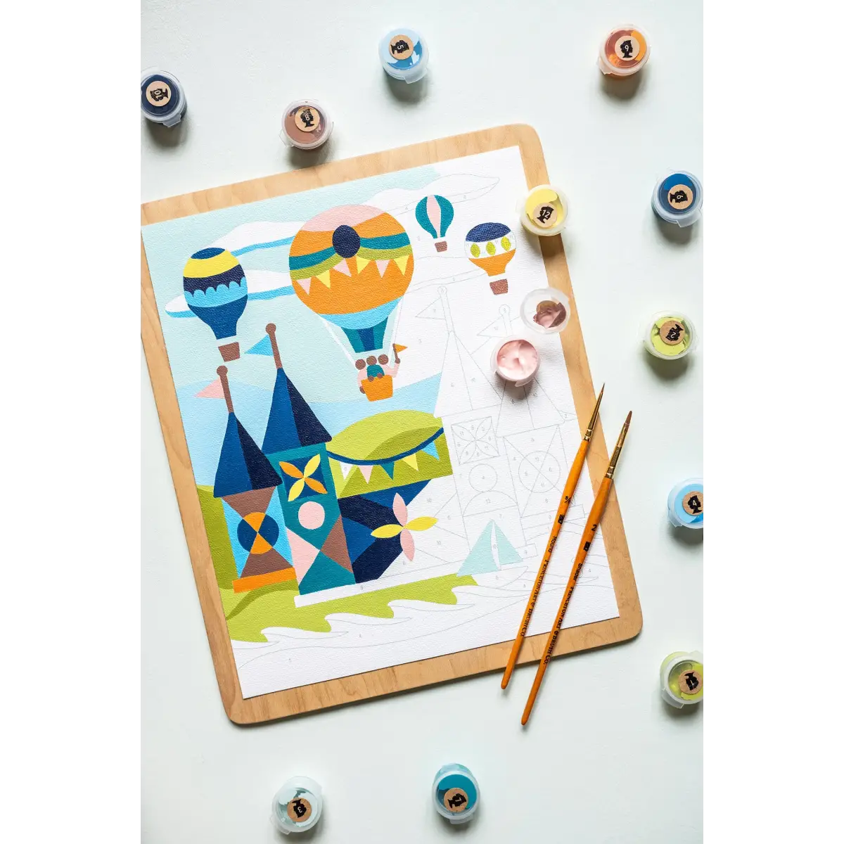 Paint by Number Kit - World of Whimsy - 8x10 - Elle Crée