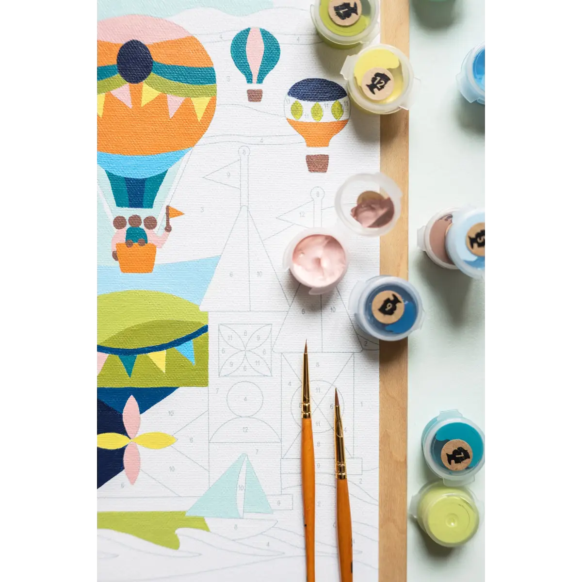 Paint by Number Kit - World of Whimsy - 8x10 - Elle Crée