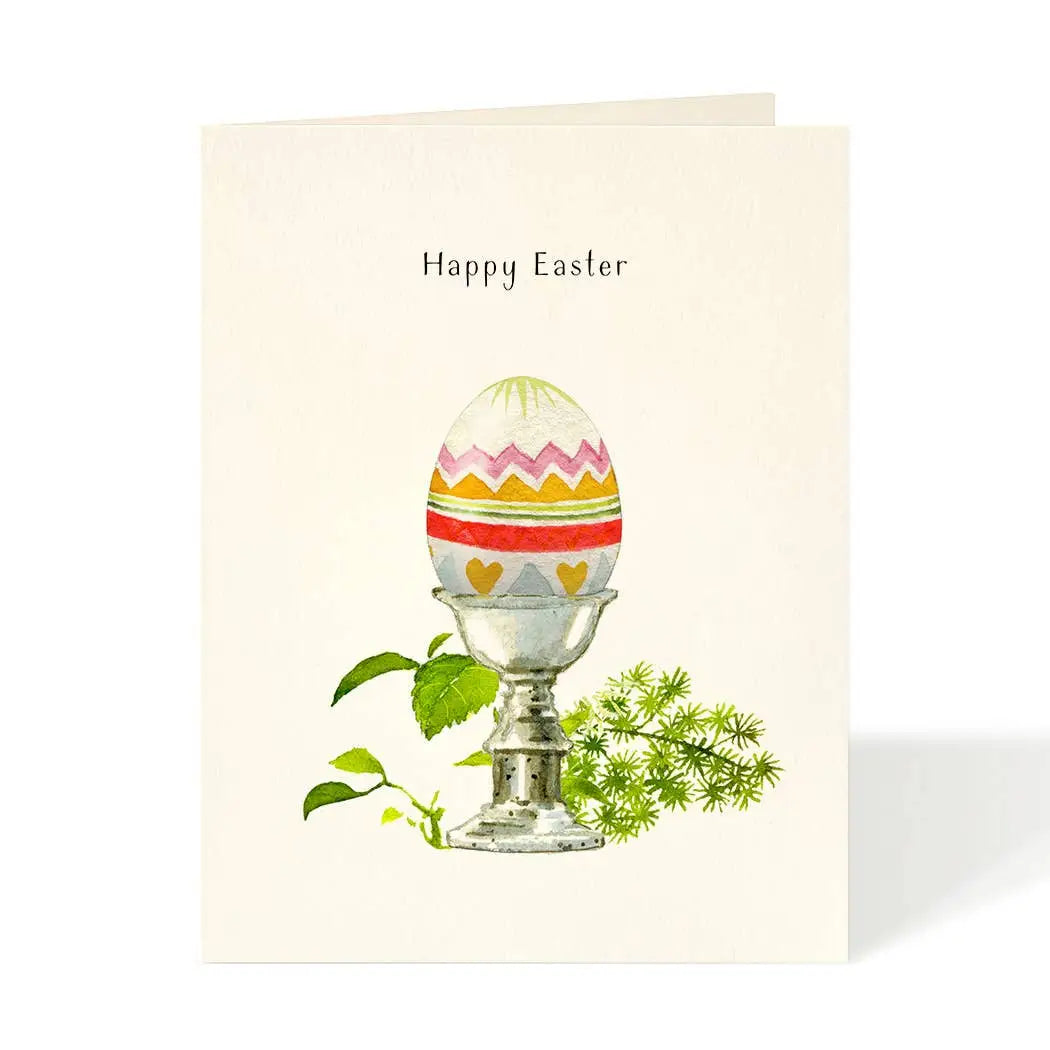 Easter Greeting Card - Painted Egg - Felix Doolittle