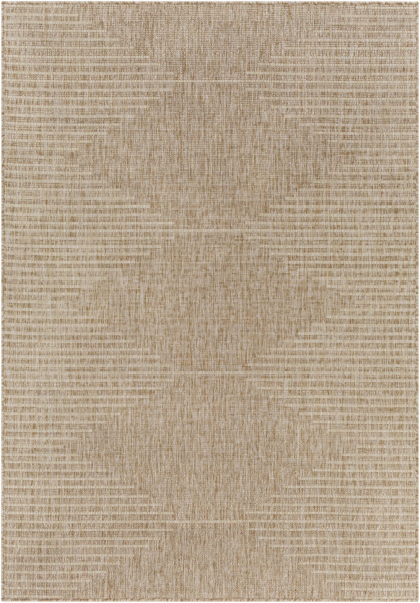 Tapis d'extérieur Stephan beige foncé