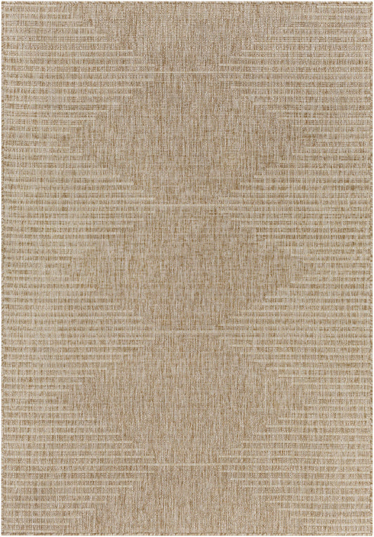 Tapis d'extérieur Stephan beige foncé