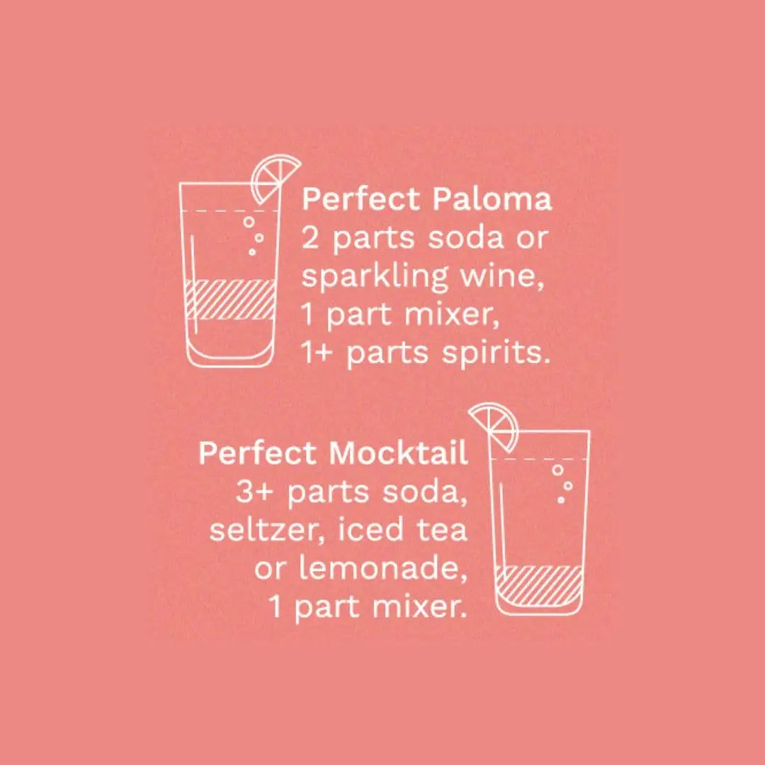 Paloma Cocktail Mixer - Grapefruit & Lime - Wood Stove Kitchen