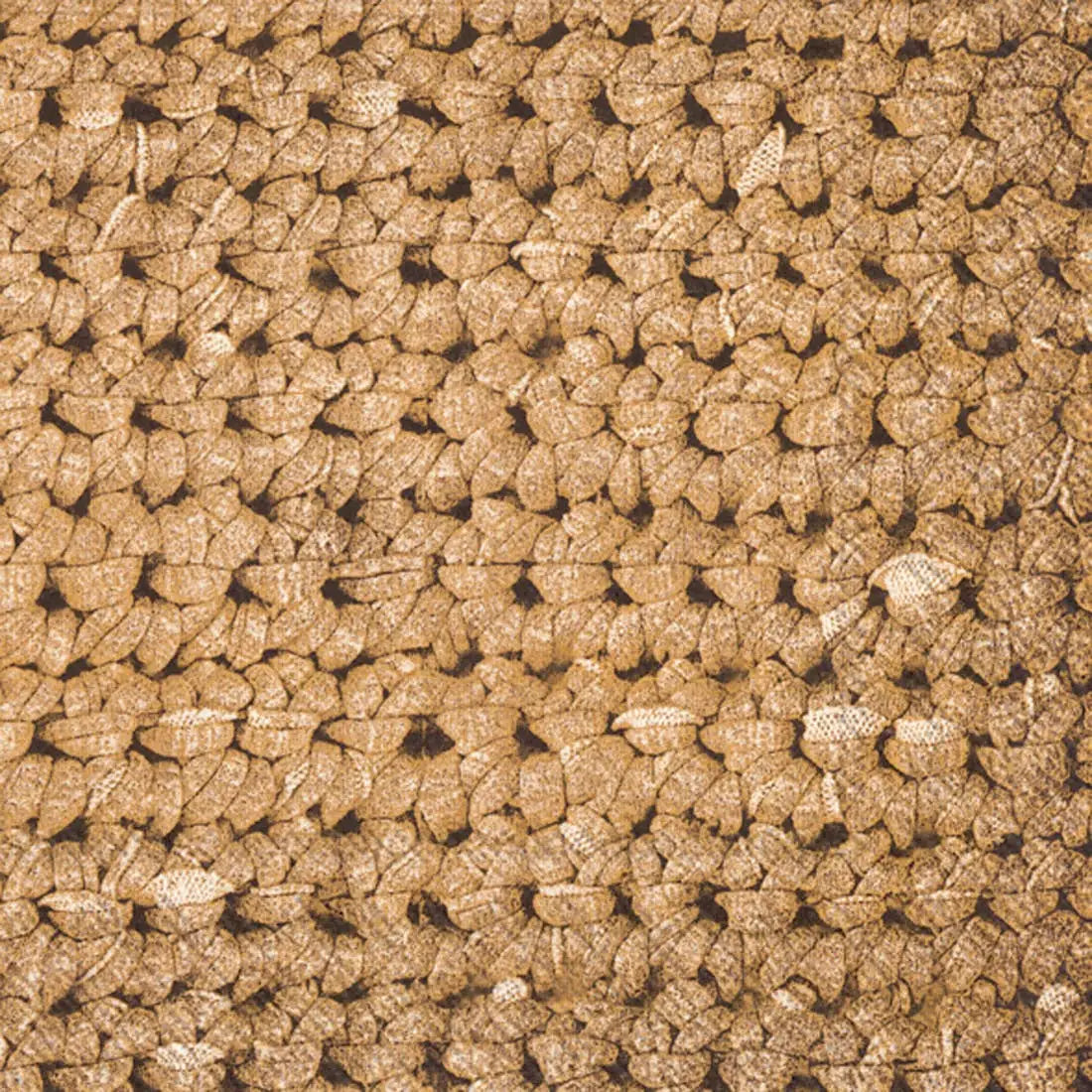 Paper Lunch Napkins - Crochet Light Brown - 20 Count - Boston International