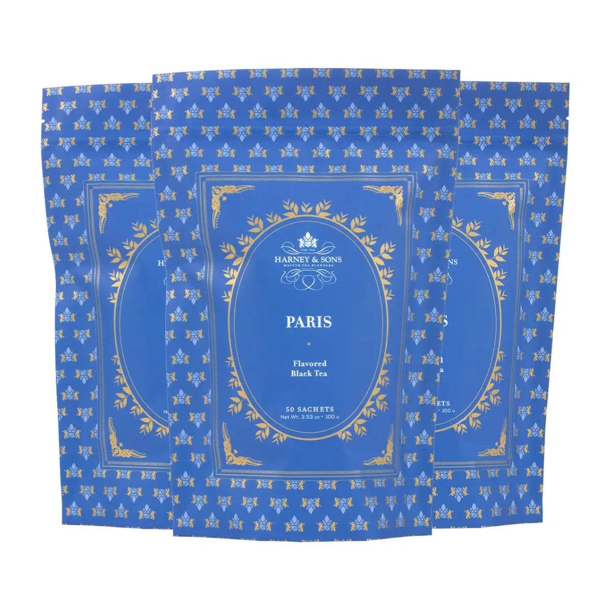 Paris Tea - Fruity Black - Sachets / Tin of 20 Sachets - Harney & Sons Fine Teas