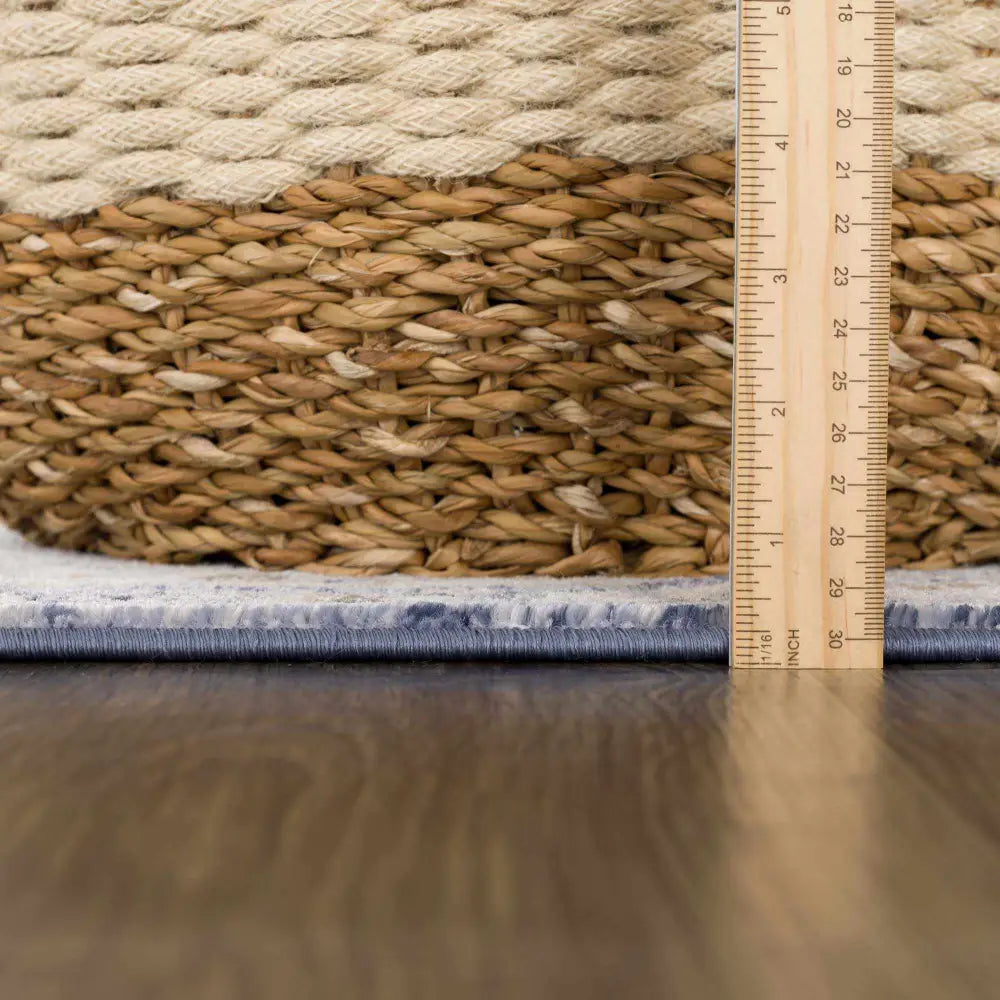 Parkerfield Blue Area Rug - Boutique Rugs