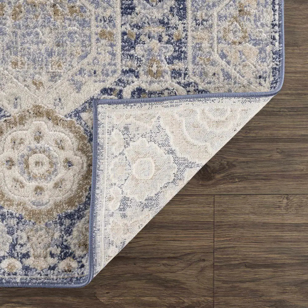 Parkerfield Blue Area Rug - Boutique Rugs