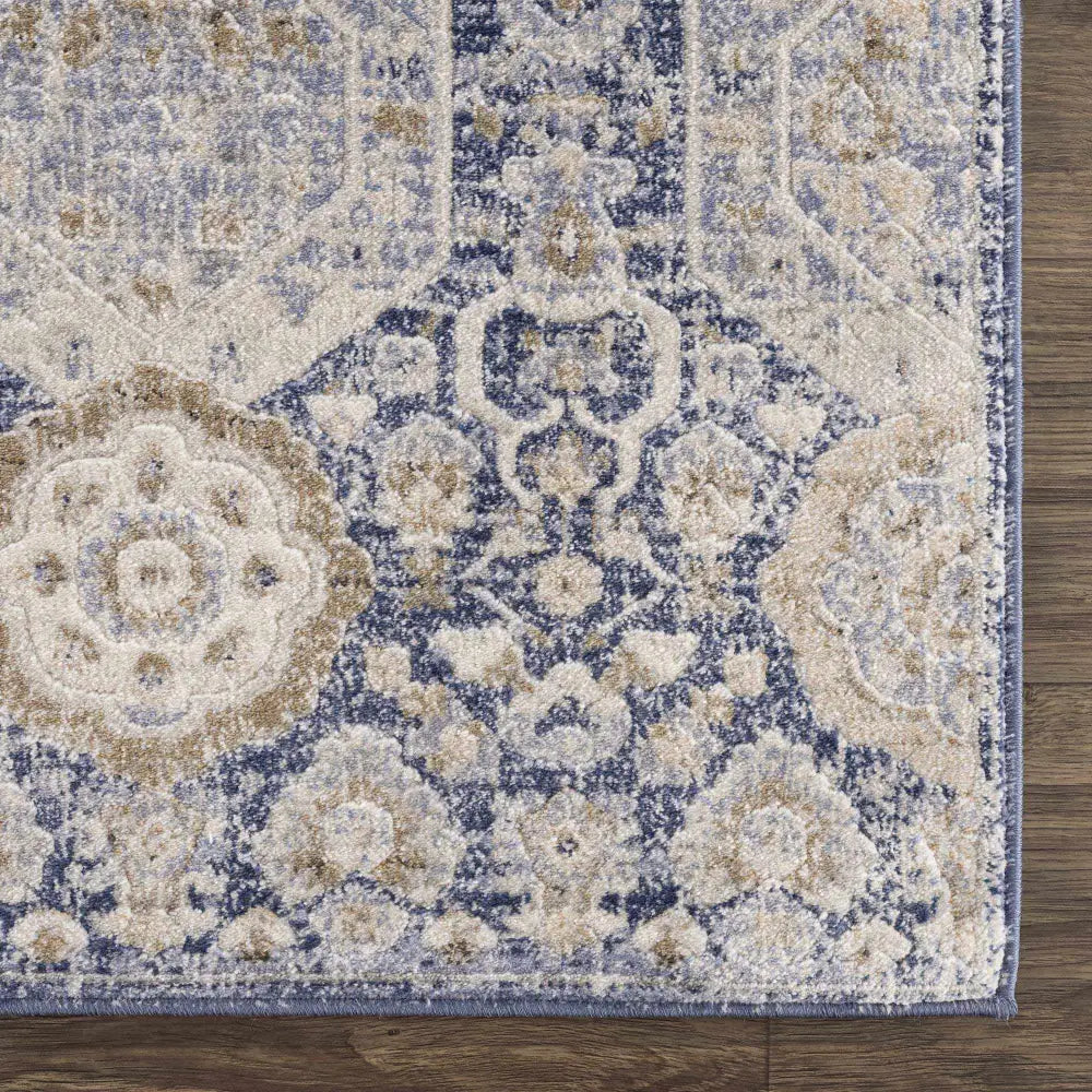 Parkerfield Blue Area Rug - Boutique Rugs