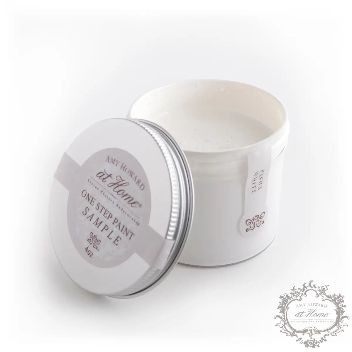 Pasha White - One Step Paint - 4oz Sample - Amy Howard At Home