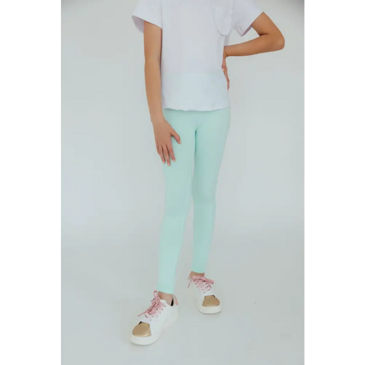 Pastel Green Leggings - Mila & Rose ®