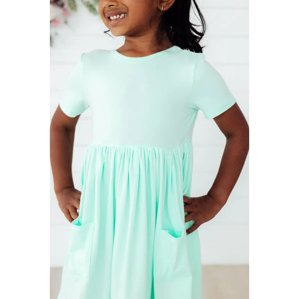 Pocket Twirl Dress - Pastel Green - 6-12M - Mila & Rose ®