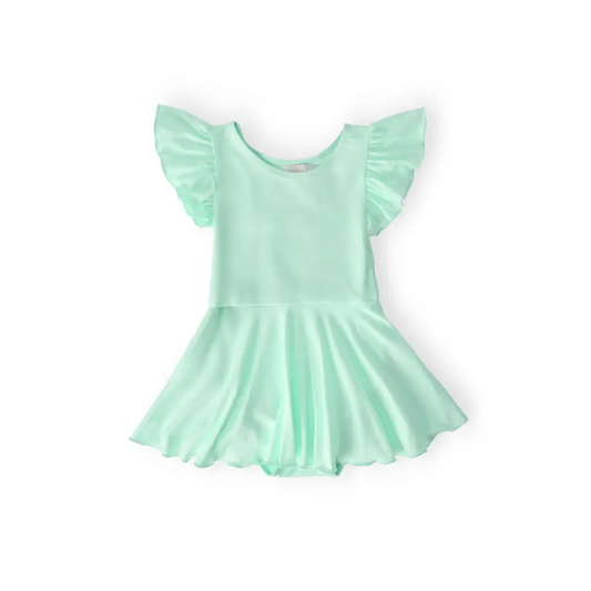 Pastel Green S/S Twirl Leotard - Mila & Rose ®