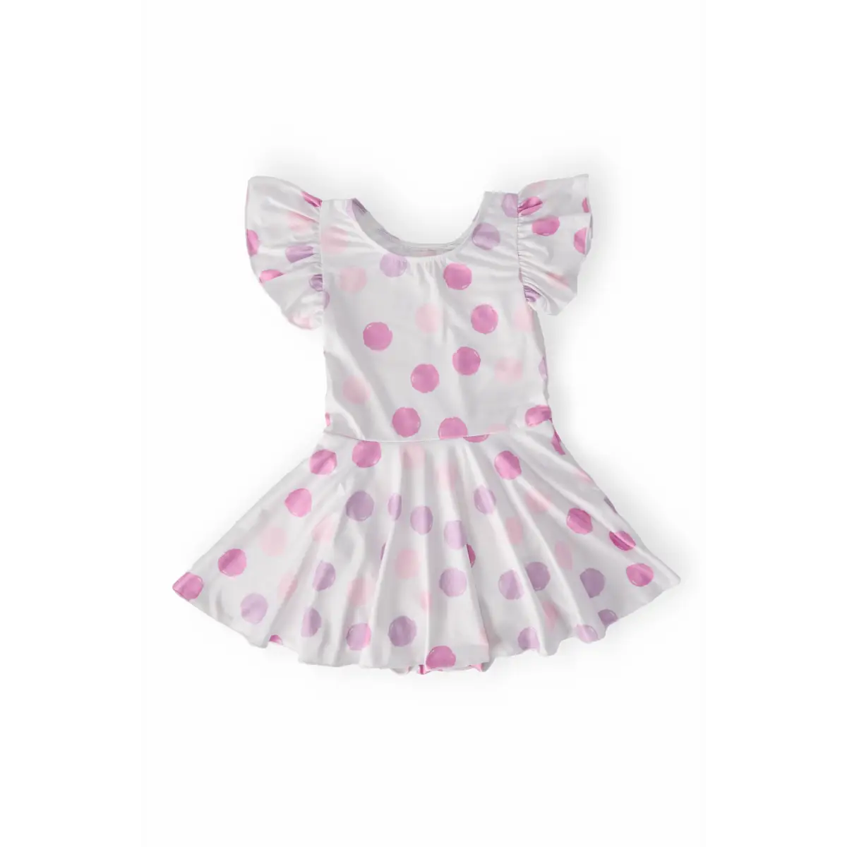 Twirl Leotard with Skirt - Pastel Polka Dot - 6-12M - Mila & Rose ®