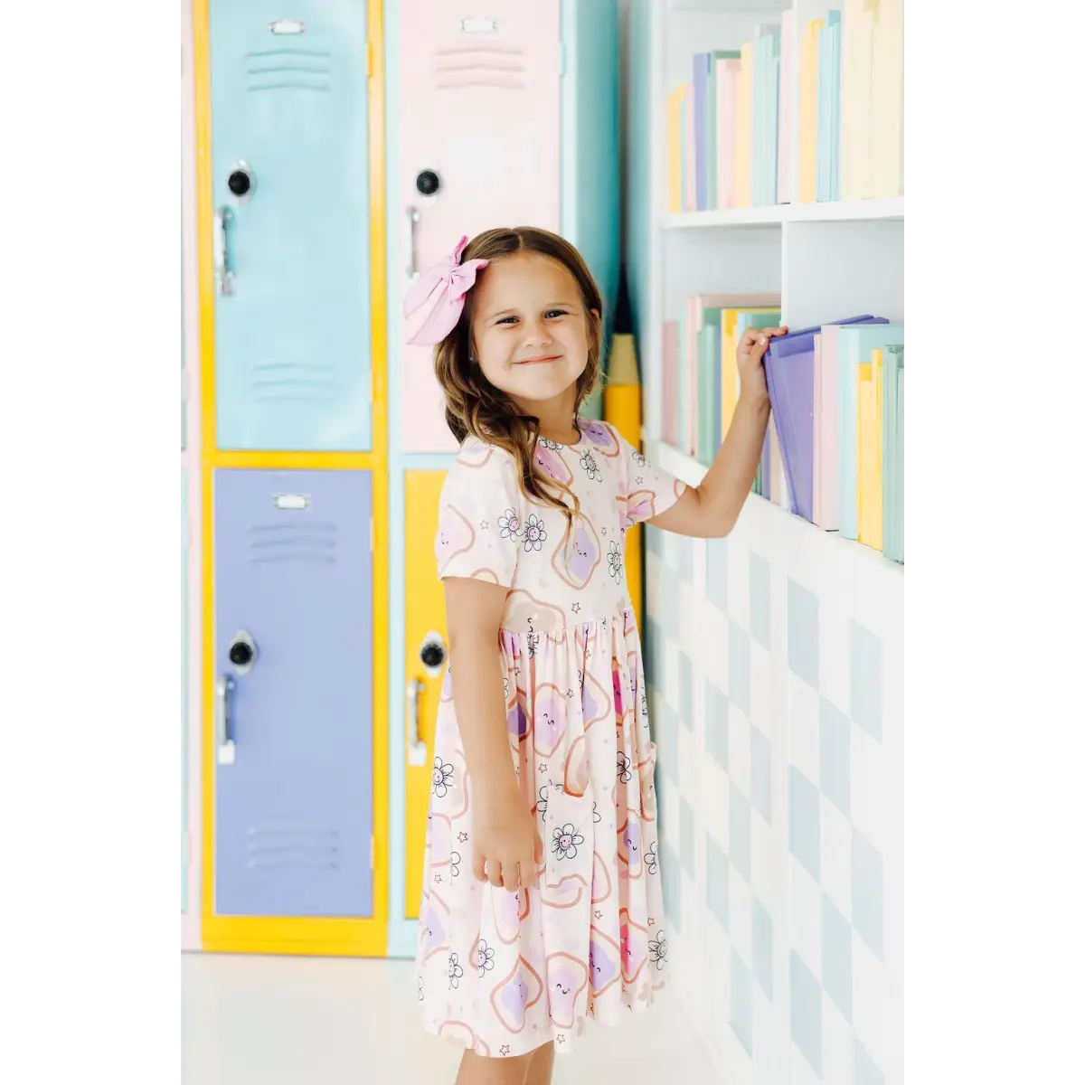 Pocket Twirl Dress - Peanut Butter Jelly Time - Mila & Rose ®