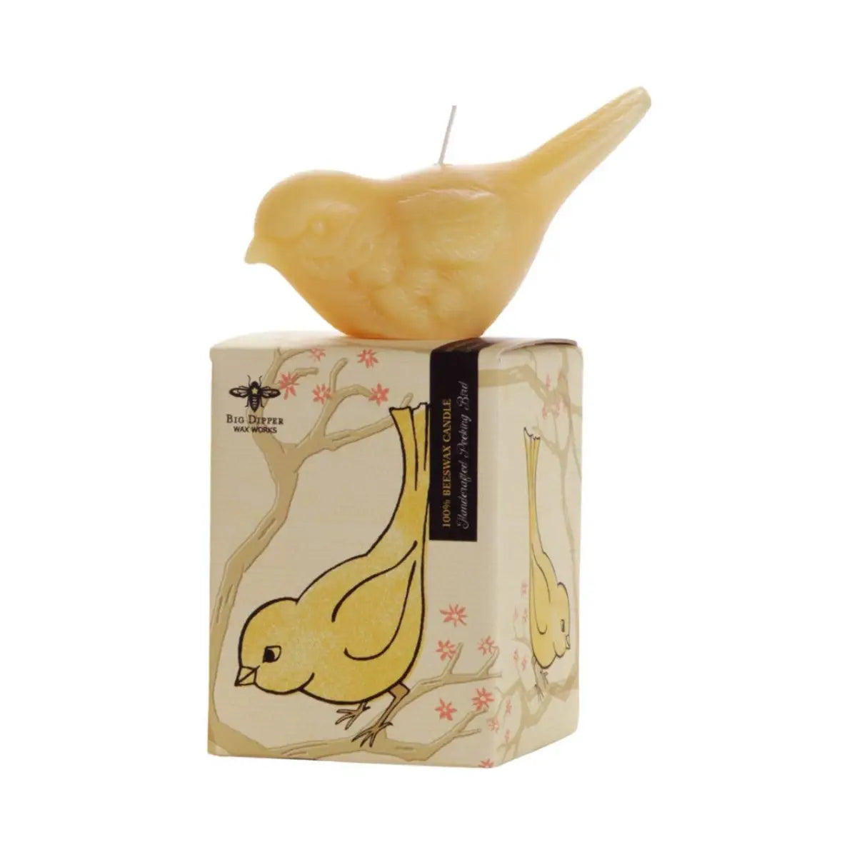 Pecking Bird Beeswax Candle - Big Dipper Wax Works