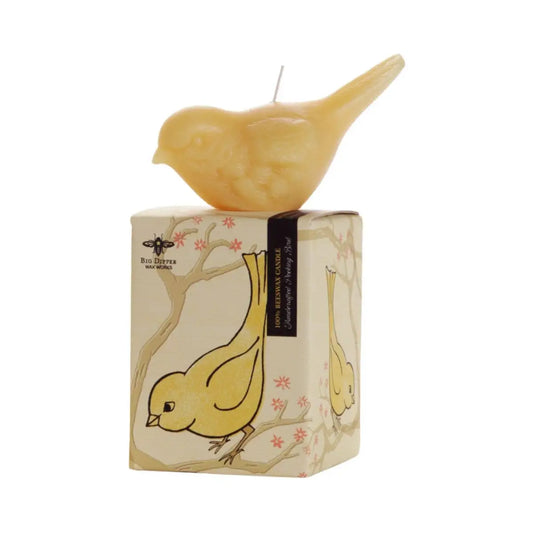 Pecking Bird Beeswax Candle - Big Dipper Wax Works