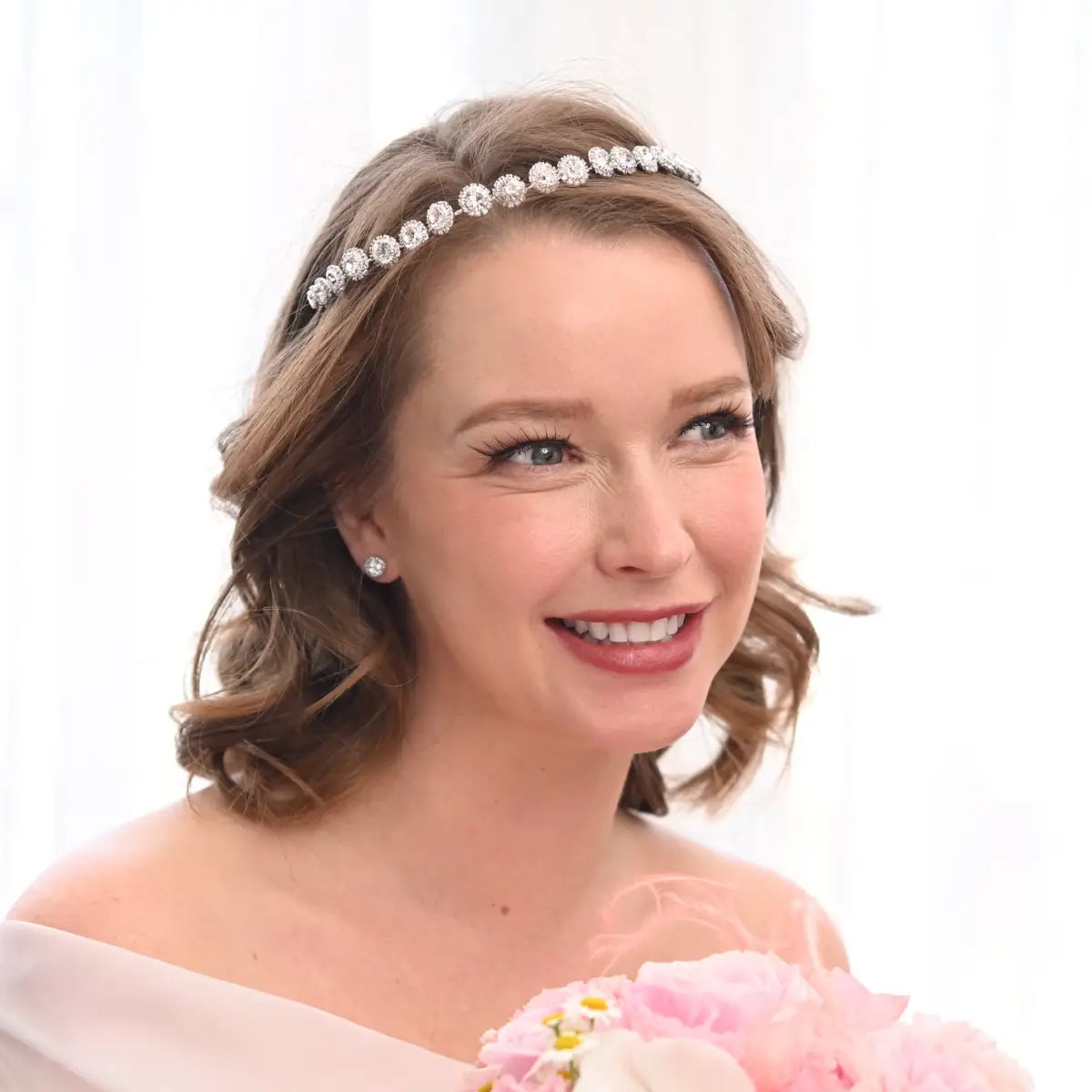 Peony Bloom Headband in Sterling Silver - Starfish Project