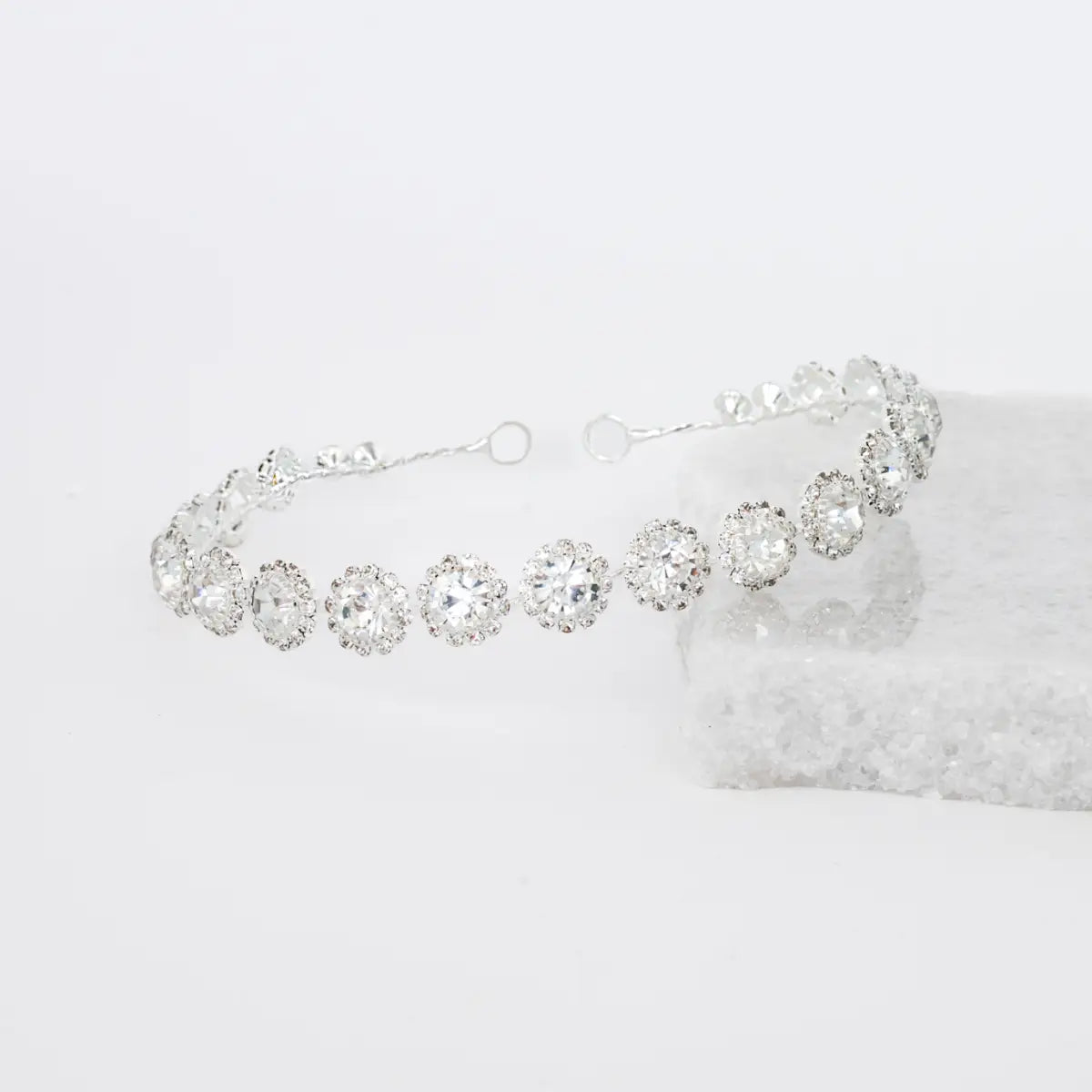 Peony Bloom Headband in Sterling Silver - Starfish Project