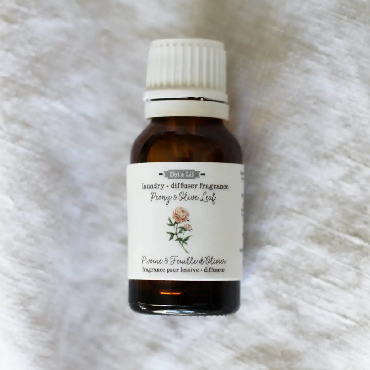Peony & olive leaf laundry + diffuser fragrance oil - Dot & Lil