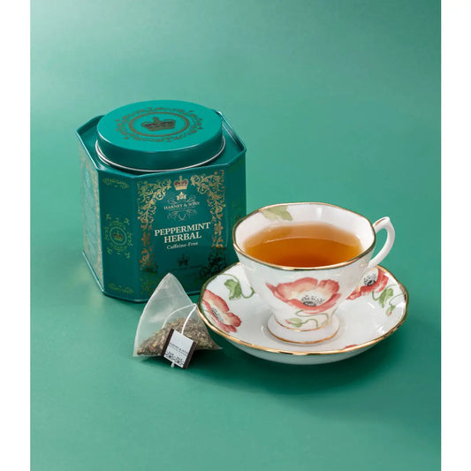 Peppermint Herbal Tea - HRP Tin of 30 Sachets - Sachets / Tin of 30 Sachets - Harney & Sons Fine Teas