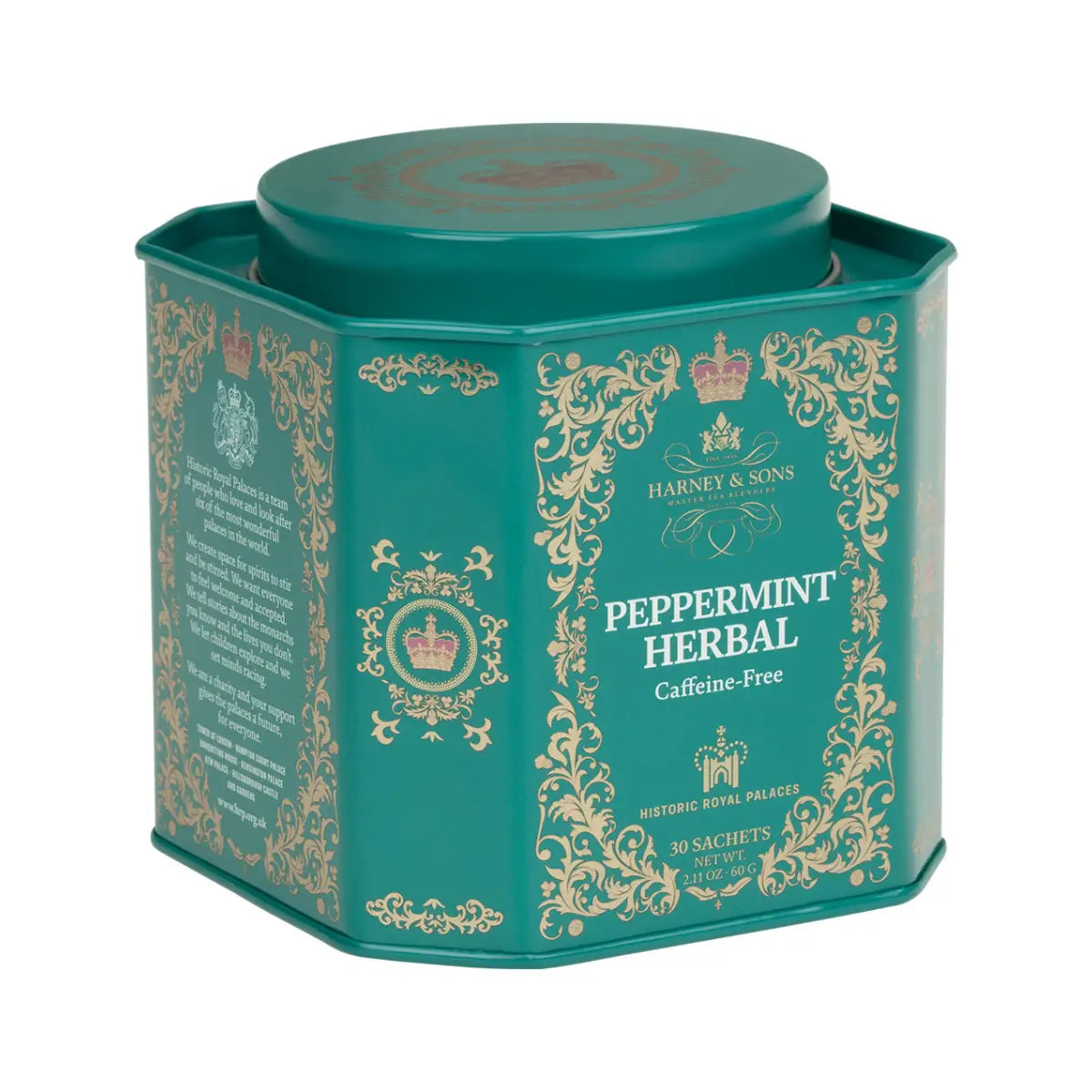 Peppermint Herbal Tea - HRP Tin of 30 Sachets - Sachets / Tin of 30 Sachets - Harney & Sons Fine Teas