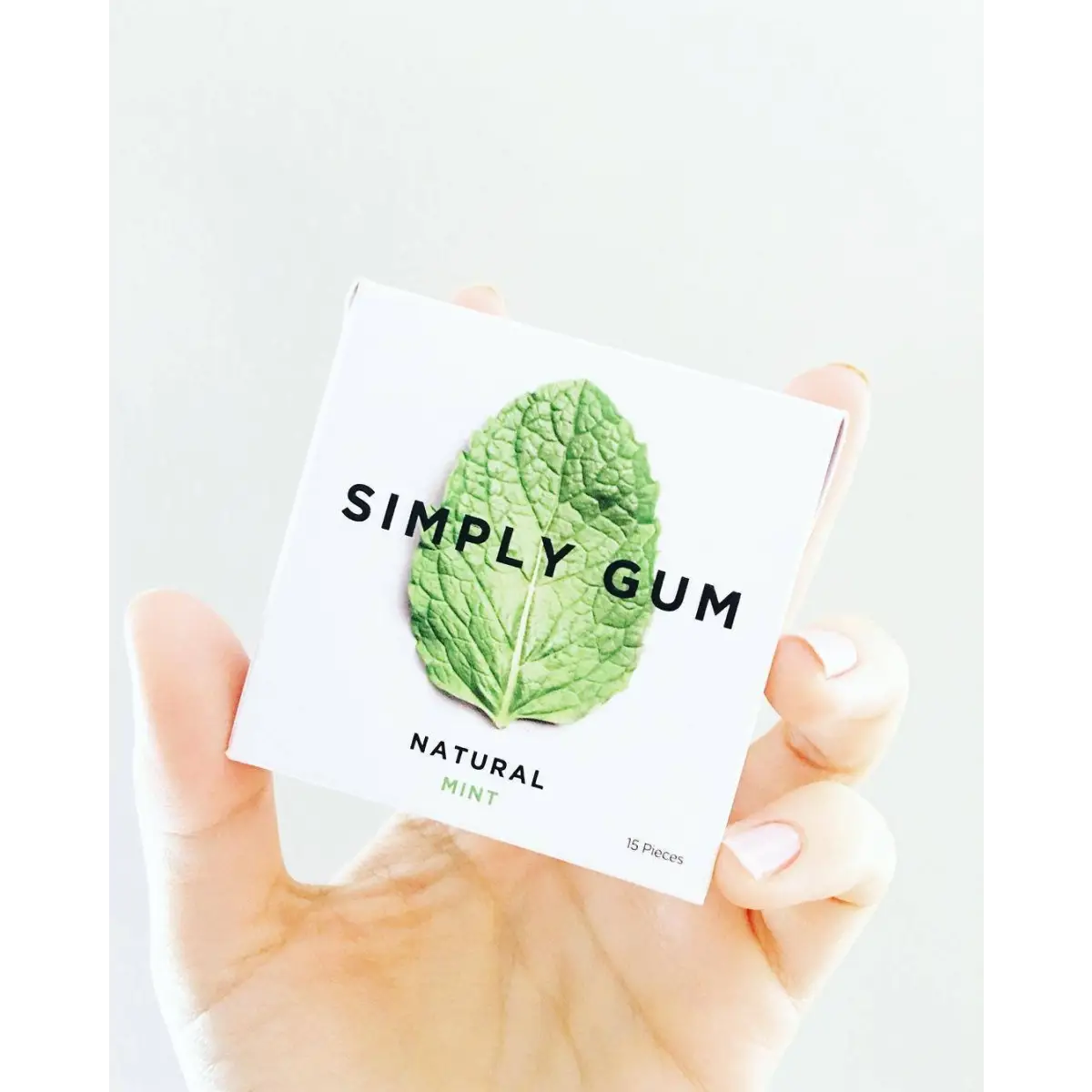 Simply Gum - Peppermint - All-Natural Chewing Gum - Simply Gum