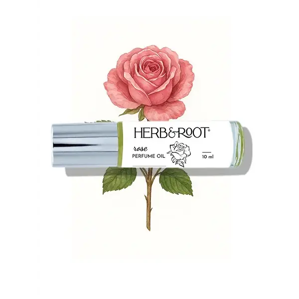 Perfume Oil Roller - Rose - Herb & Root