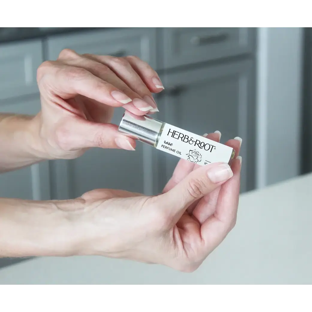 Perfume Oil Roller - Rose - Herb & Root