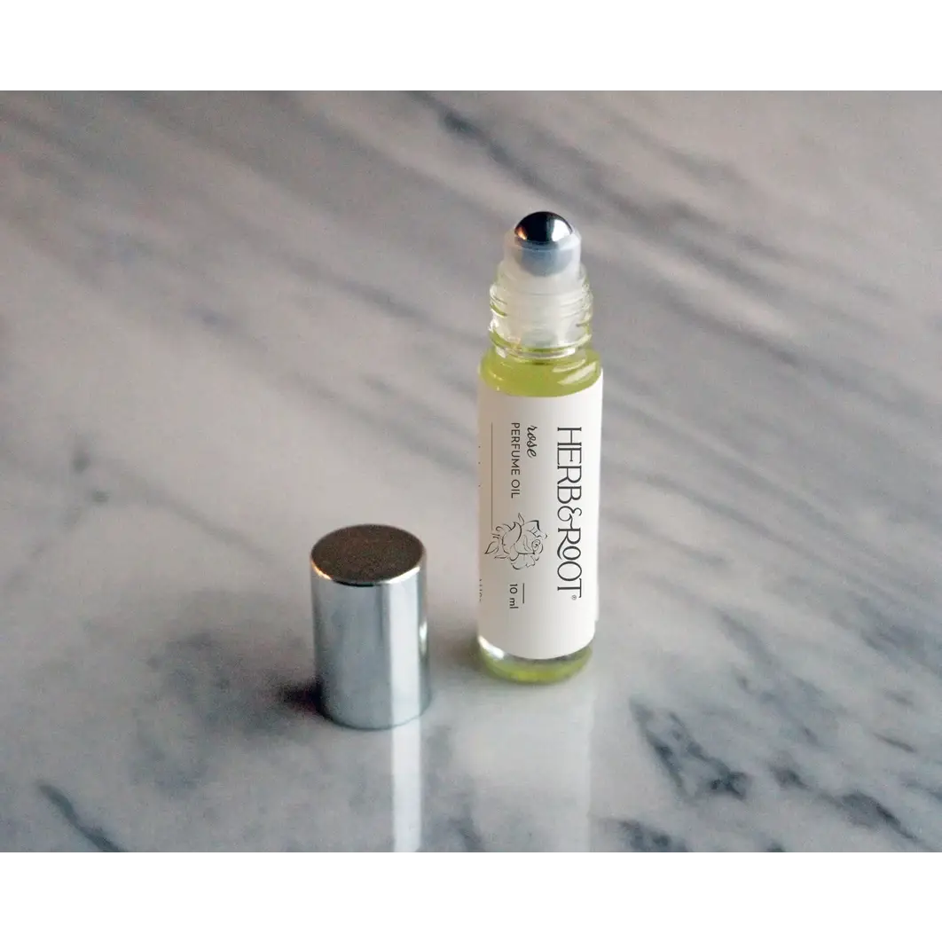 Perfume Oil Roller - Rose - Herb & Root