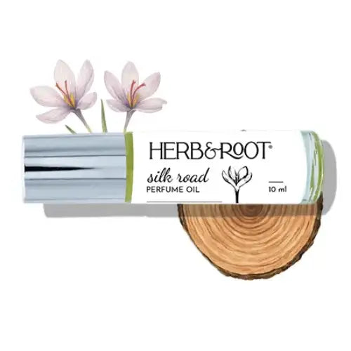 Perfume Oil - Silk Road - Saffron Cinnamon Sandalwood - Herb & Root