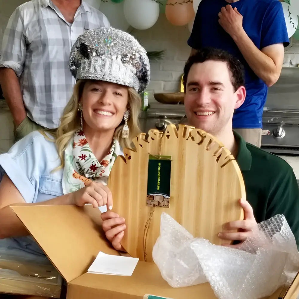 Personalized Cutting Board - Round - Words with Boards LLC