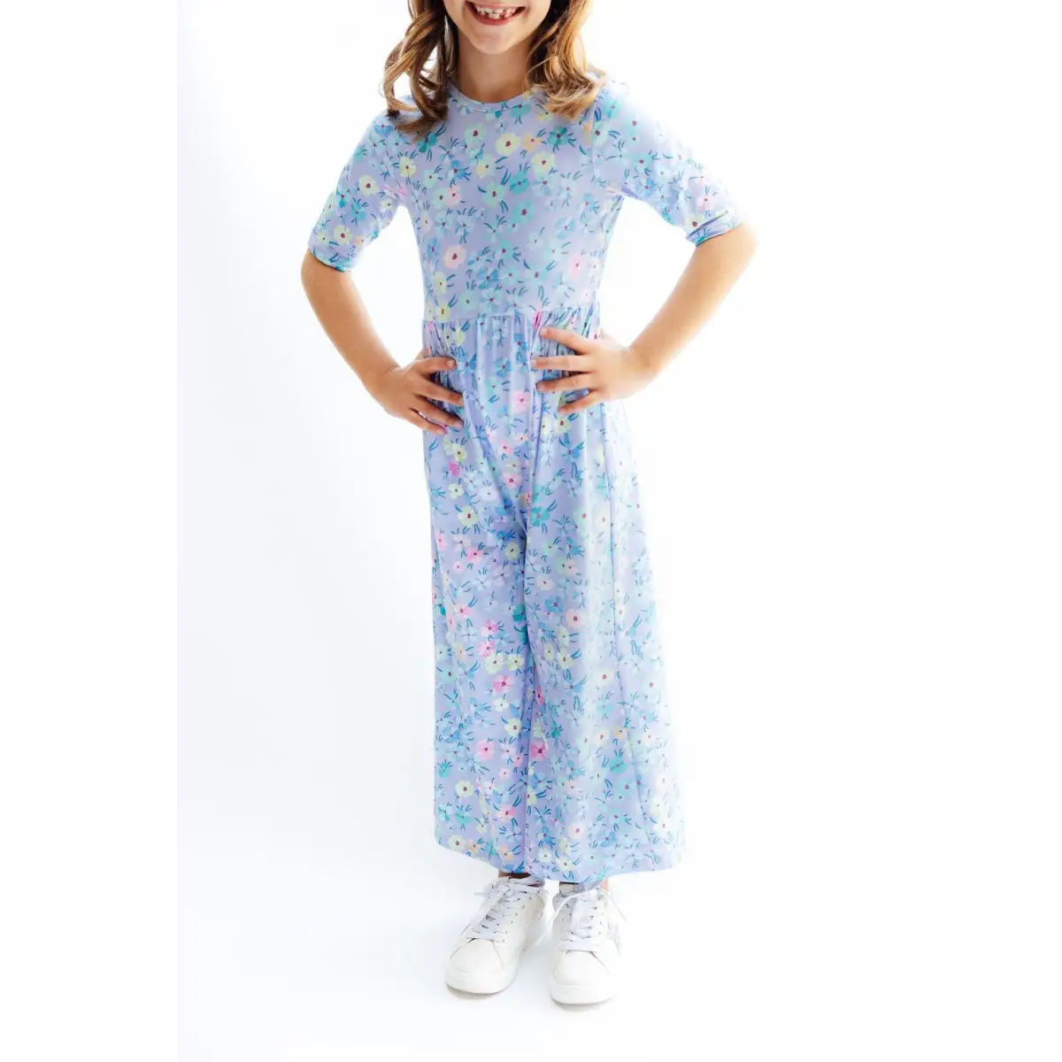 Petal Party Wide Leg Jumpsuit - Mila & Rose ®