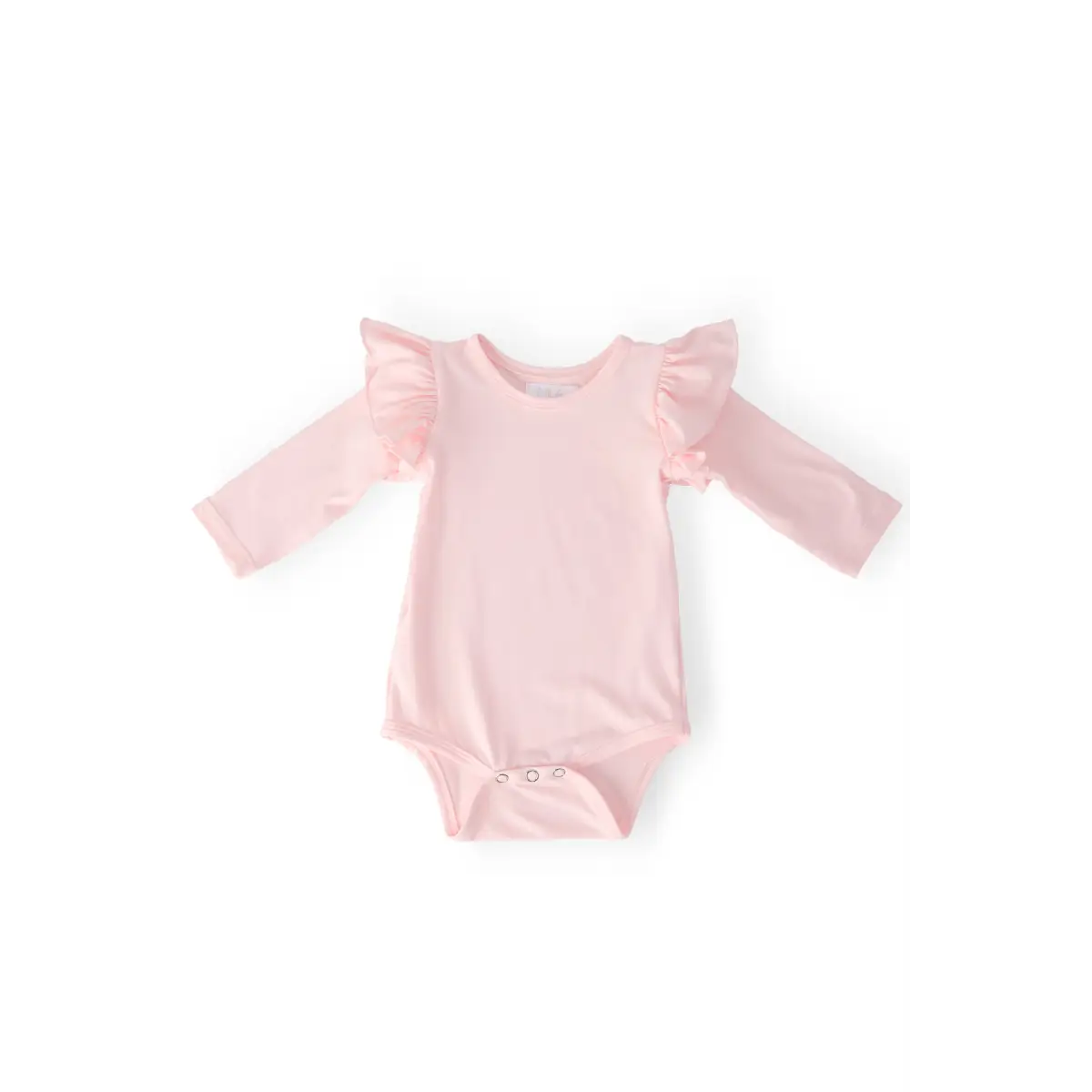 Petal Pink L/S Flutter Bodysuit - Mila & Rose ®