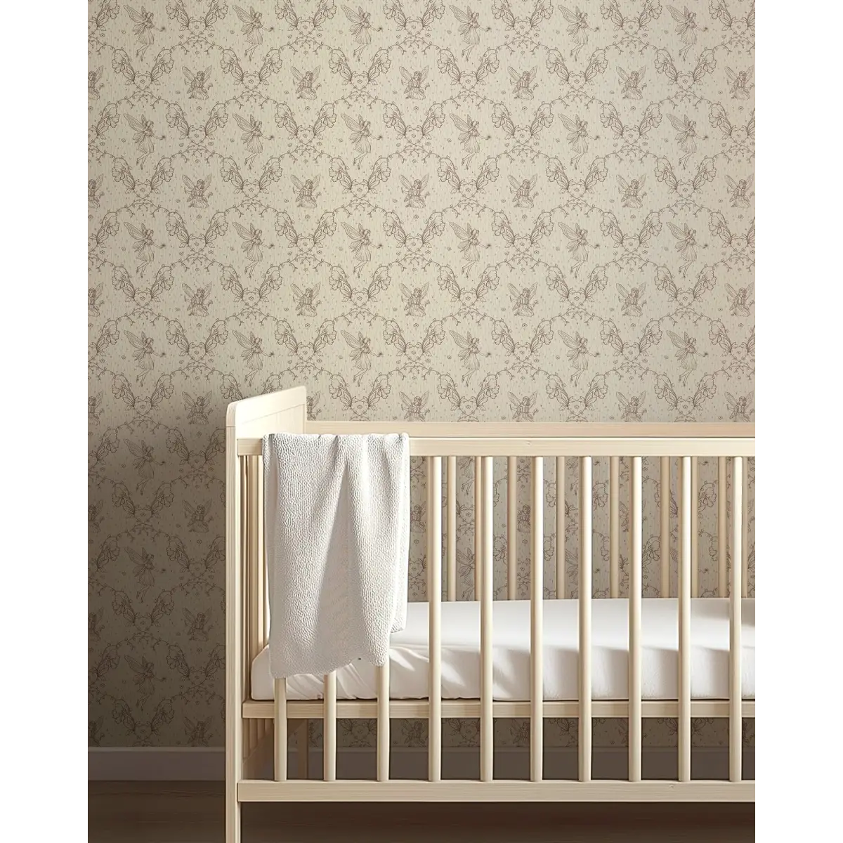 Petra Wallpaper - Fairies for Girls - by Grateful Artsy Soul - Loomwell Home Goods
