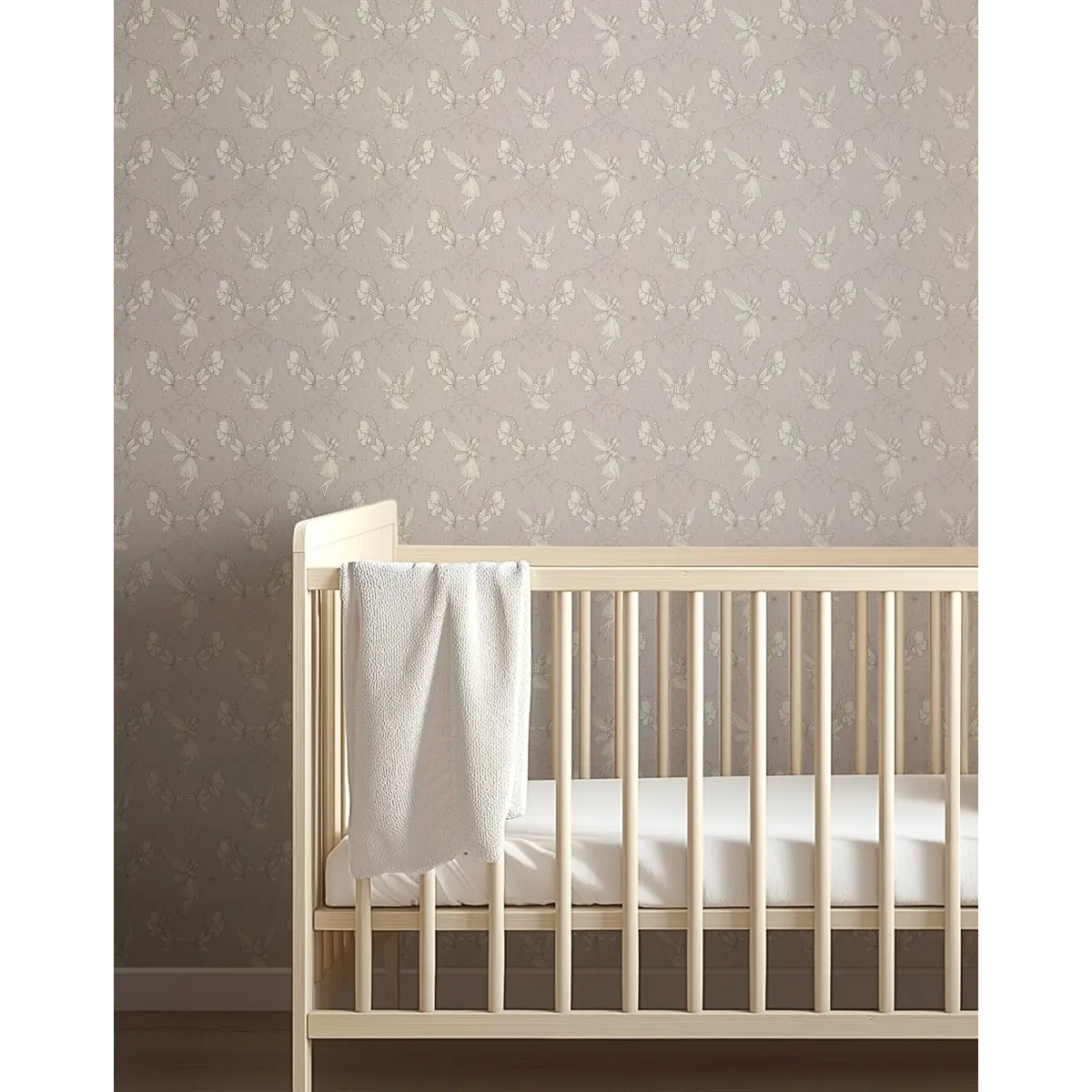 Petra Wallpaper - Fairies for Girls - by Grateful Artsy Soul - Loomwell Home Goods