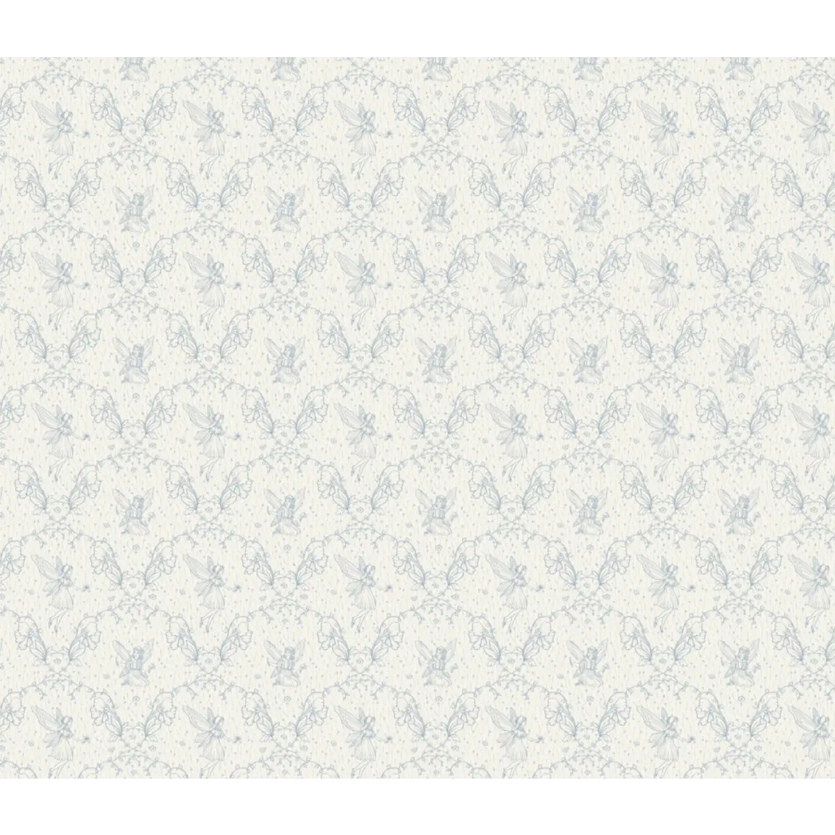 Petra Wallpaper - Fairies for Girls - by Grateful Artsy Soul - Sample 1 foot by 1 foot / Light Blue - Loomwell Home