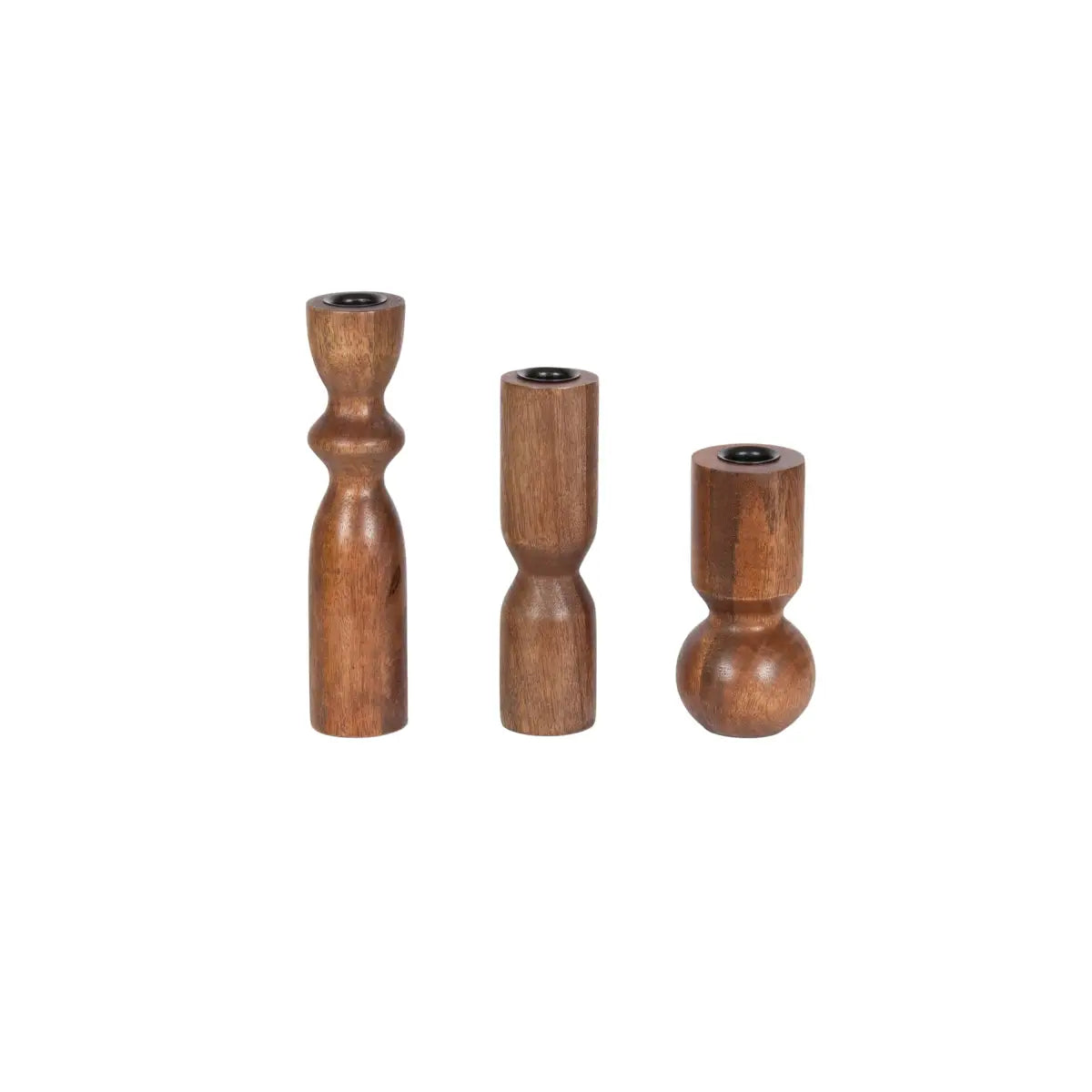 Pico Taper Candle Holders - Set of 3 - kateandlaurel