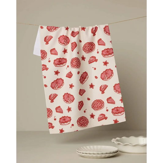 Kitchen Towel - Pie-triotic - Patriotic Pies - Geometry