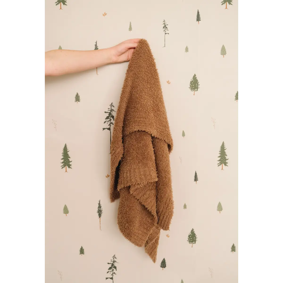 Pine Wallpaper - Little Pine Trees for Kids - by Saranoni - Loomwell Home Goods